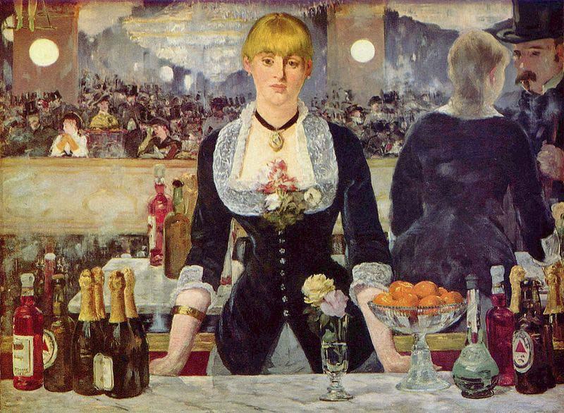 Edouard Manet Bar in den Folies-Bergere China oil painting art